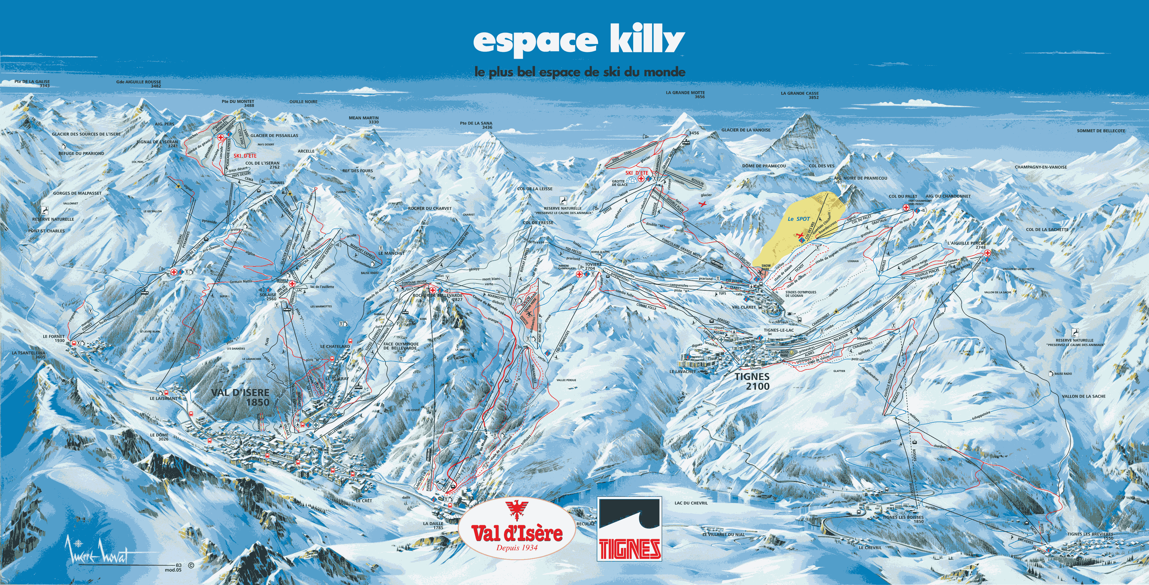 Gateway to Espace Killy