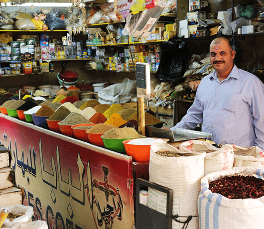 Aromatic Spice Stalls