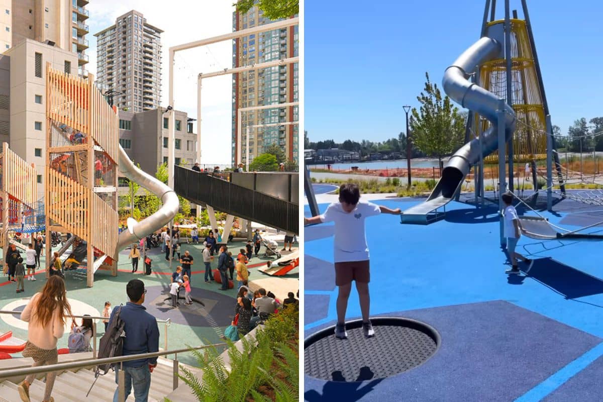 Kids' Playground & Trampoline