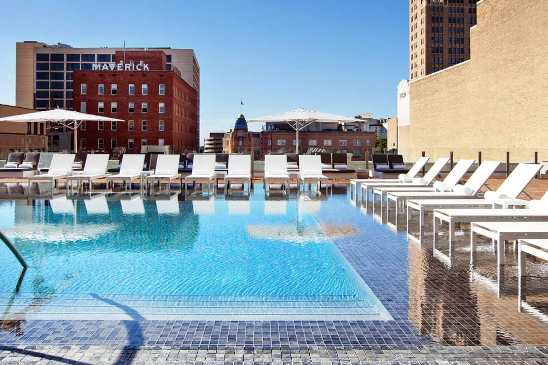 Rooftop Pool Oasis