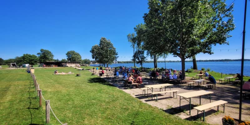 Biergarten at Olbrich Park