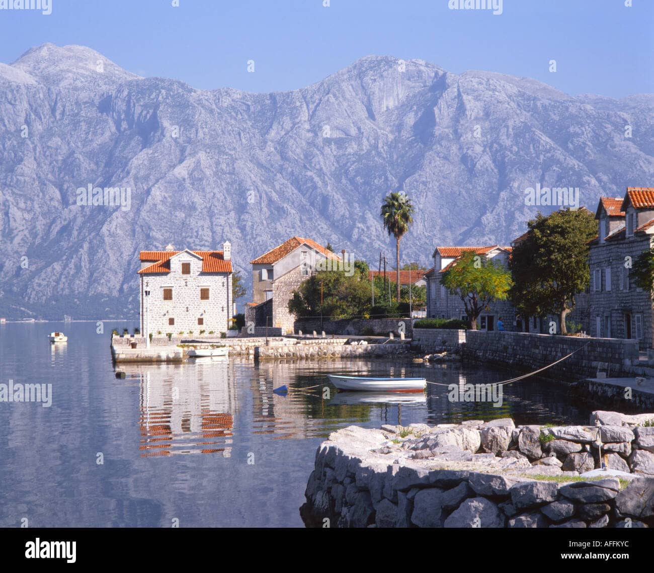 Proximity to Kotor & Perast