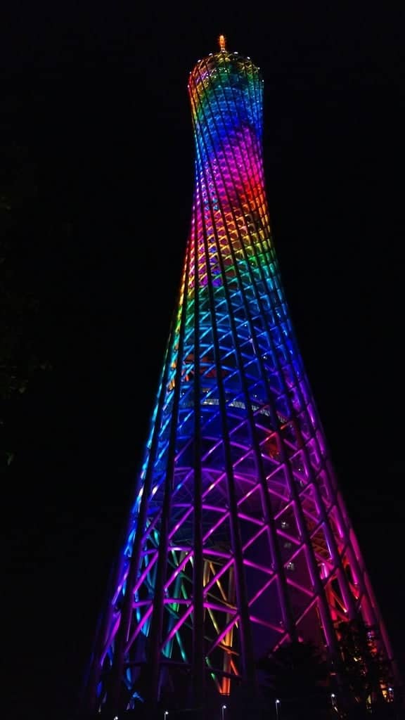 Dazzling Nighttime Illumination