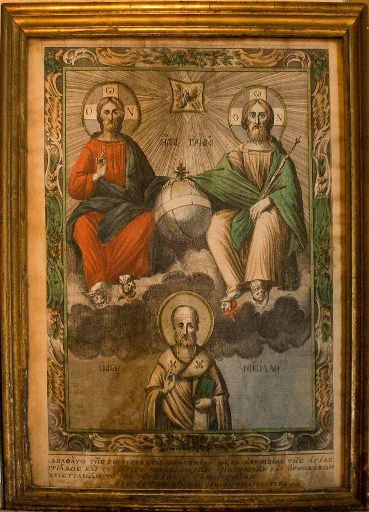 Ornate Icons and Ceiling Art