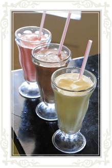 Homemade Malt Shakes