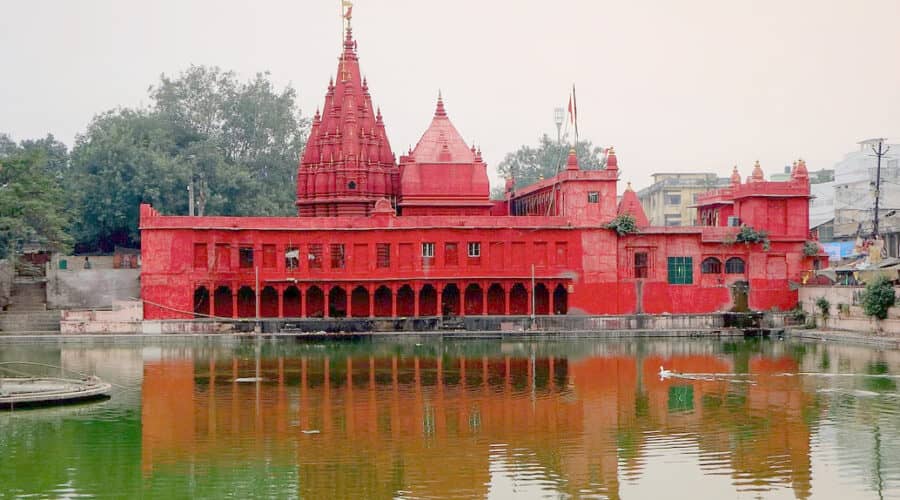 The Iconic Red Temple