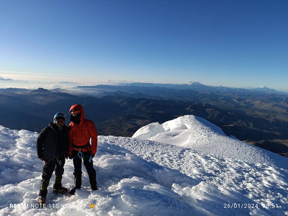 Cayambe Volcano Ascent