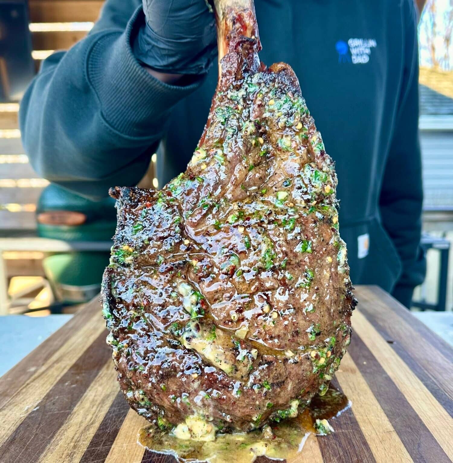 Impressive Tomahawk Steak