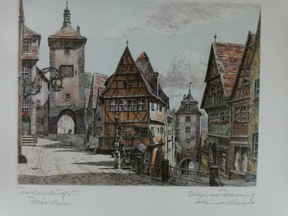 Rothenburg Views by Heiner Krasser
