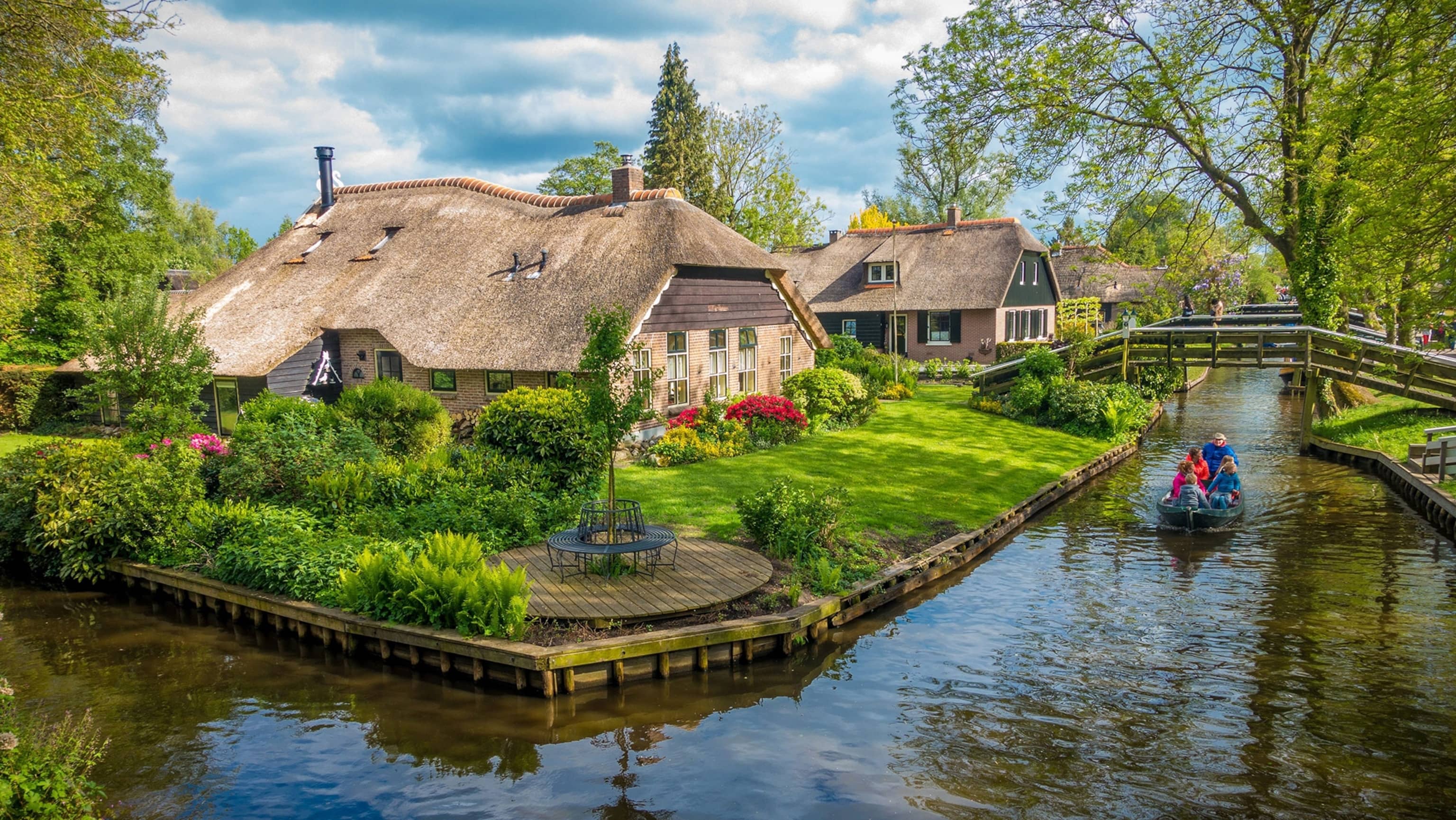 Thatched-Roof Houses