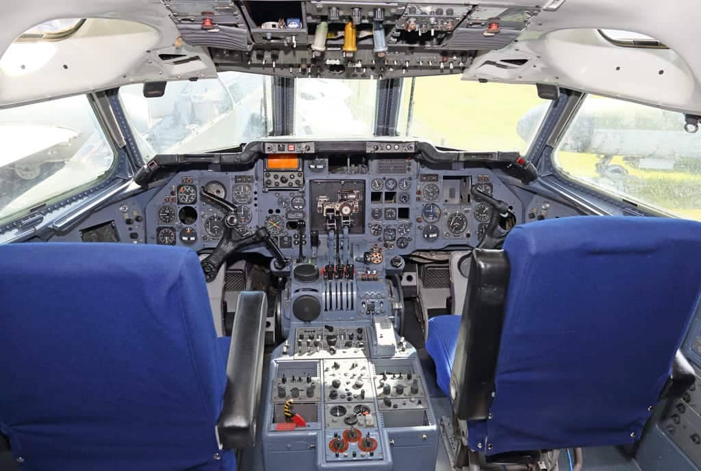 Hawker Siddeley Trident Cockpit