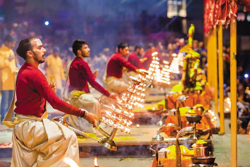 Ganga Aarti at Dashashwamedh Ghat