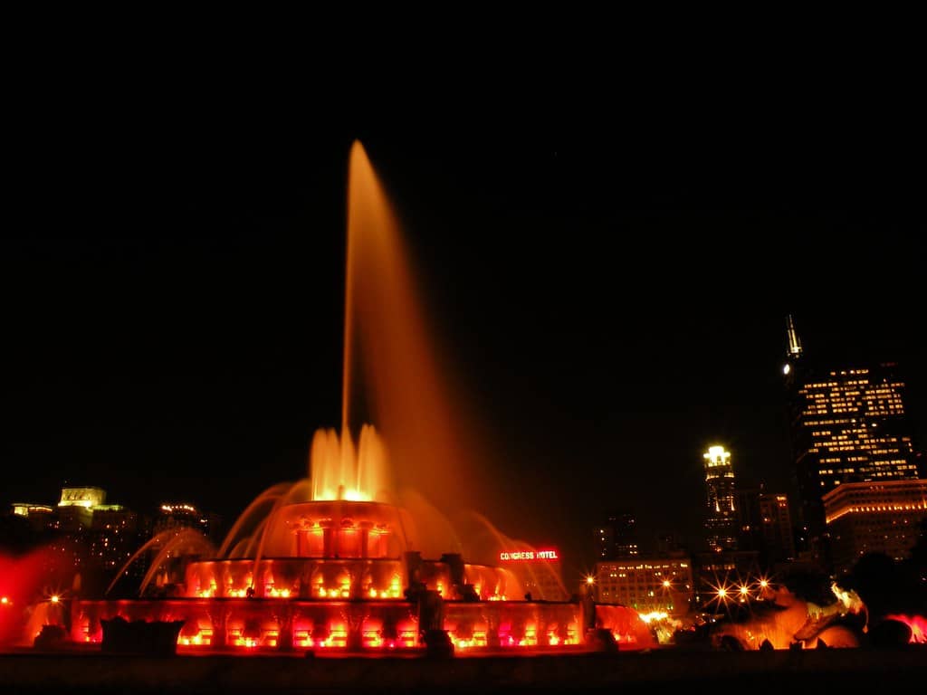 Dazzling Nighttime Illumination
