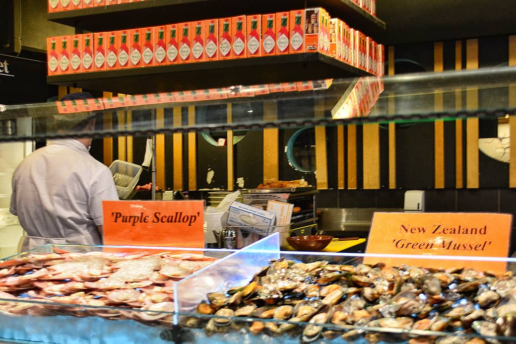 Freshly Grilled Seafood