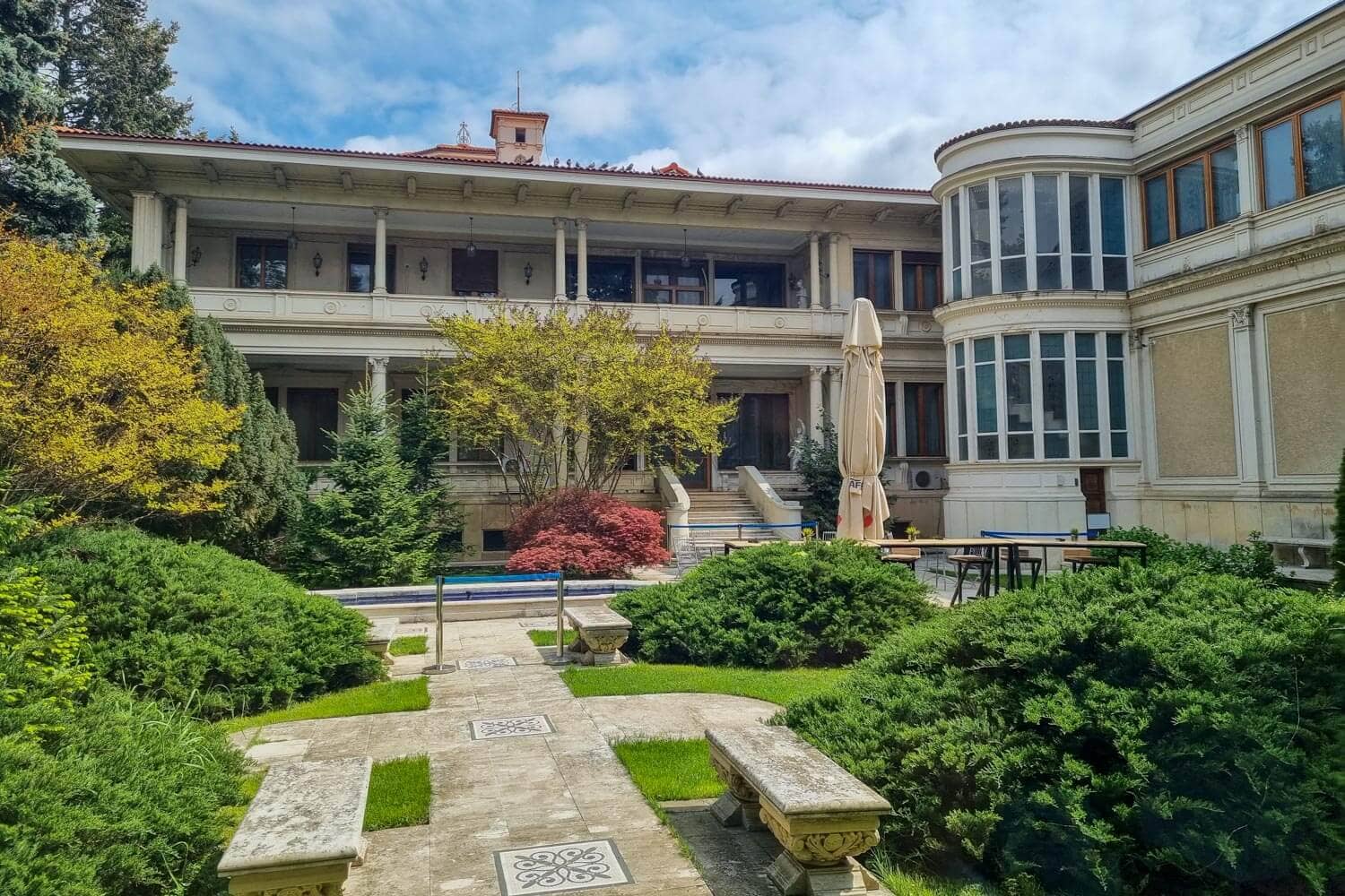 Lush Gardens and Courtyard