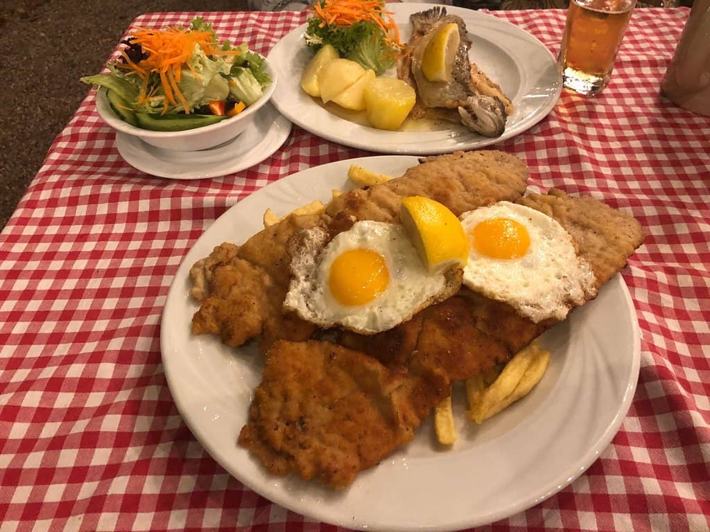 Diverse Schnitzel Selection