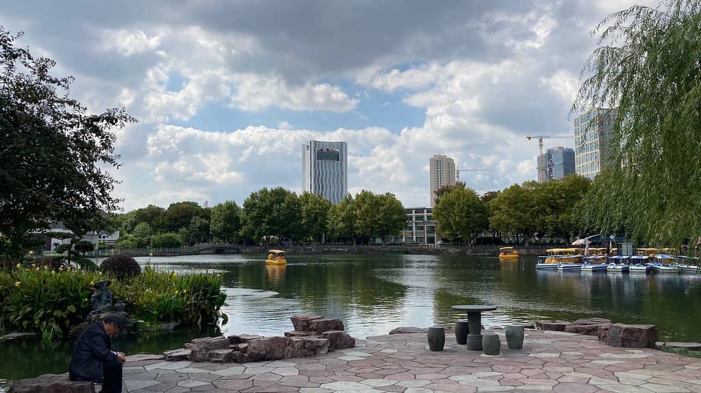 Serene Lake Walk