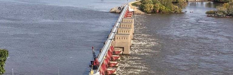 Mississippi River Lock & Dam