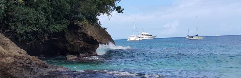 Yacht-dotted Bay Views