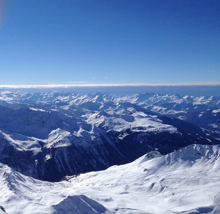 Europe's Longest Ski Run