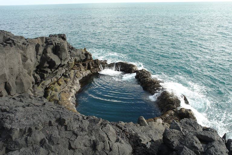 The Brimketill Lava Pool