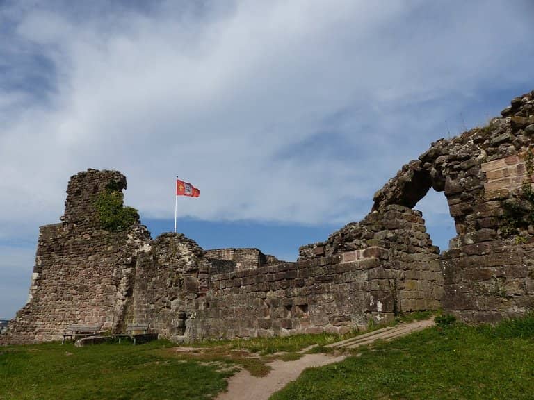 Château d'Épinal Ruins