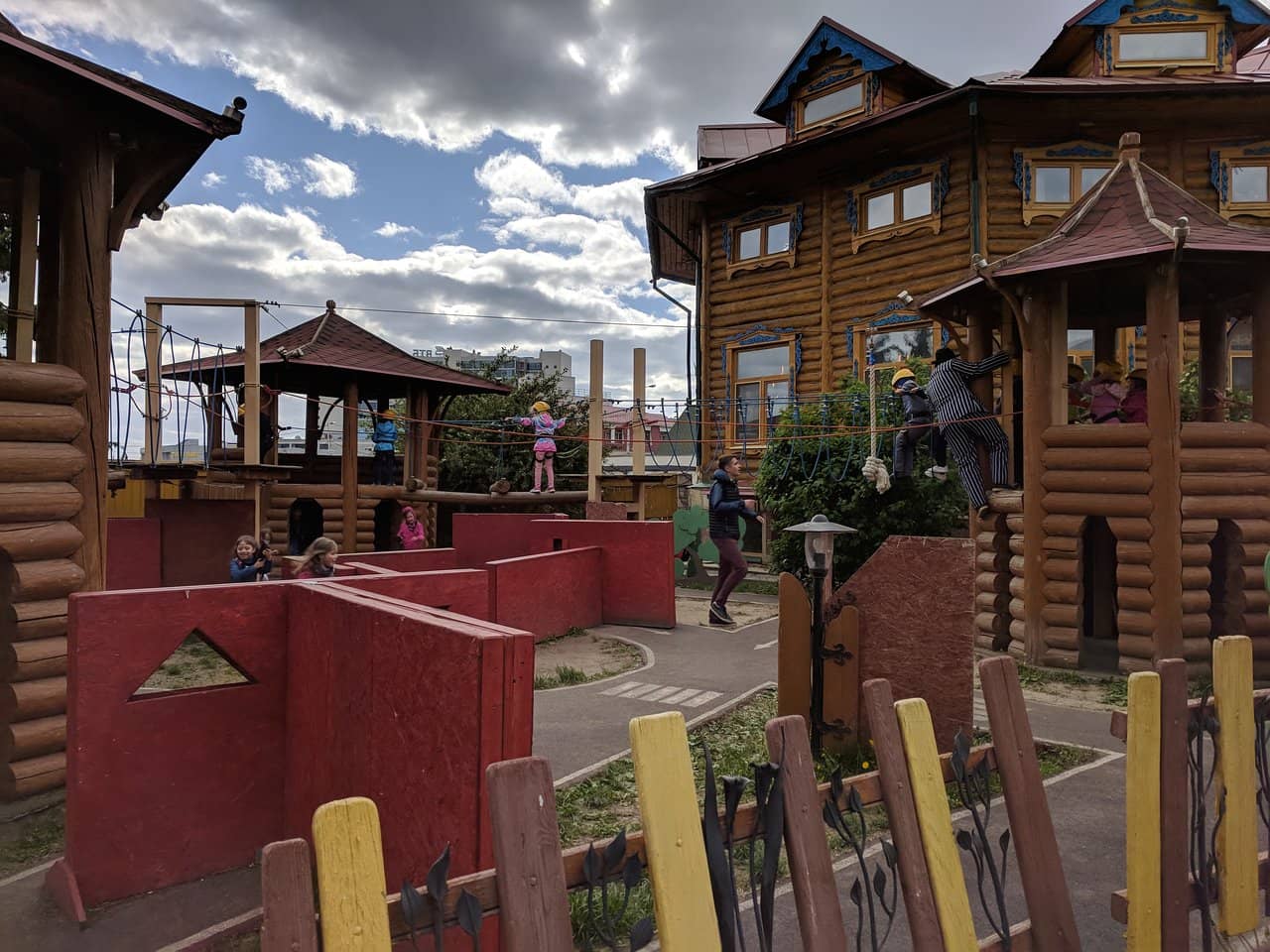 Farm Animals and Play Area