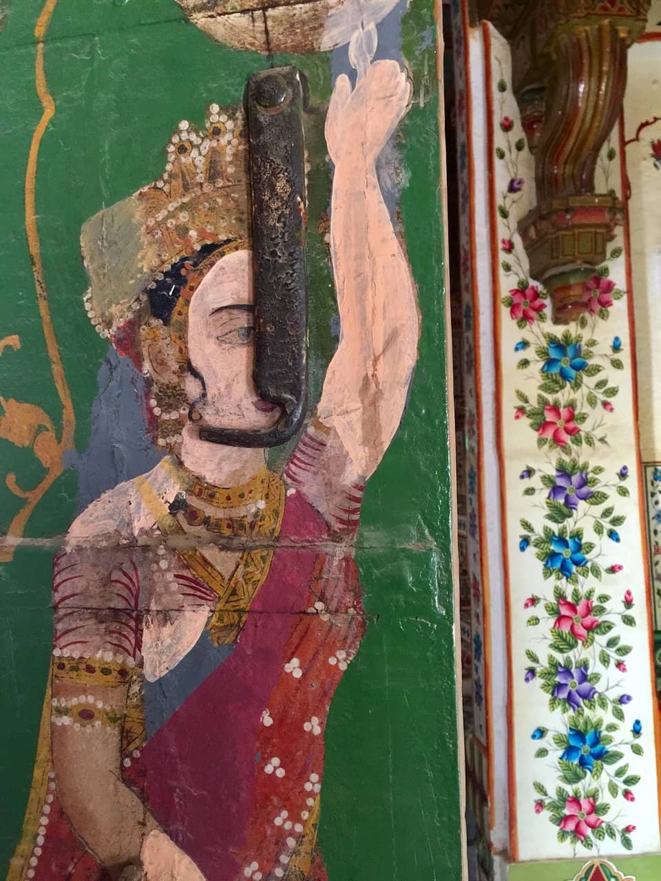 Silver Artwork Doorway