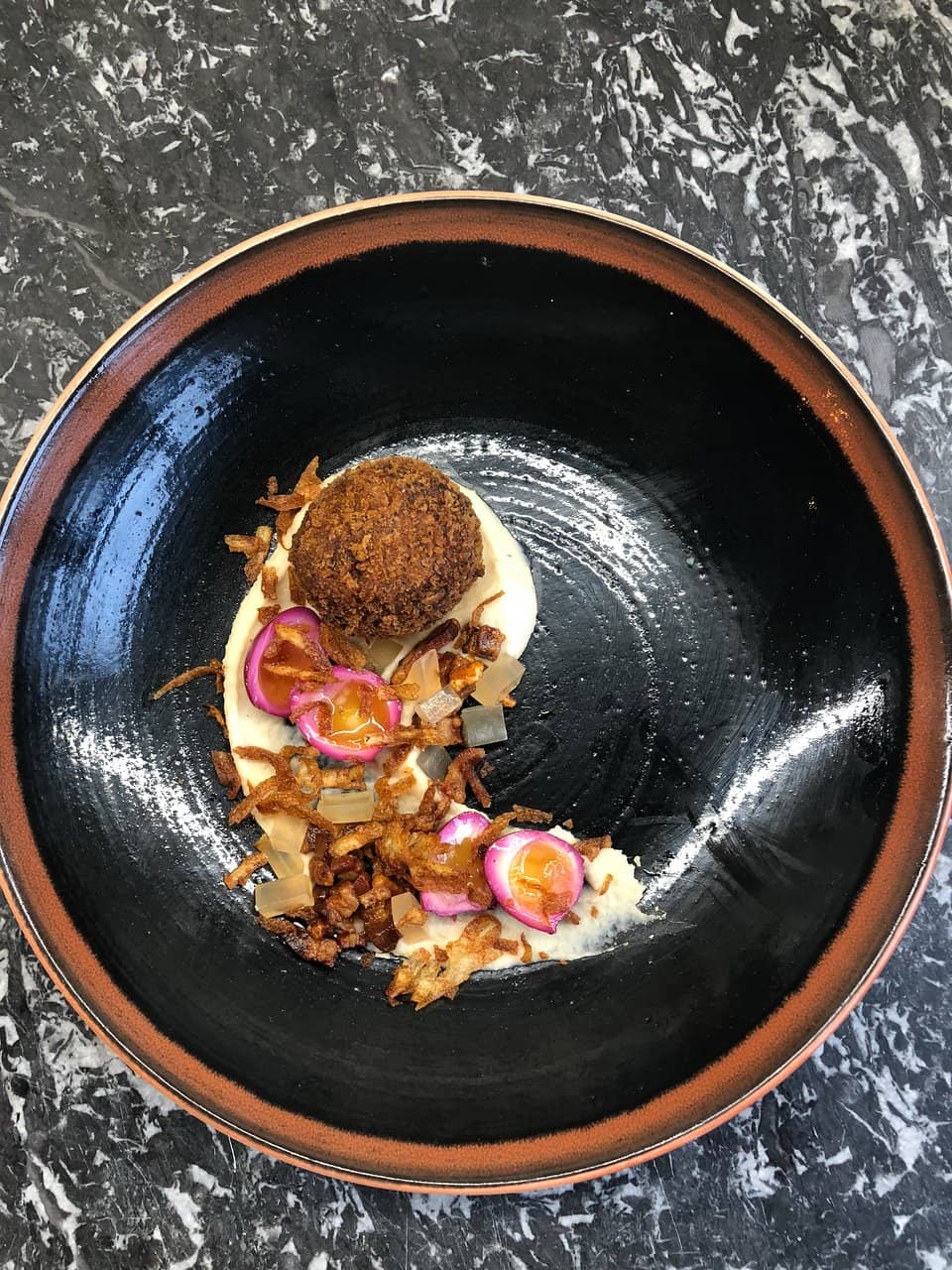 Sausage & Morcilla Croquette