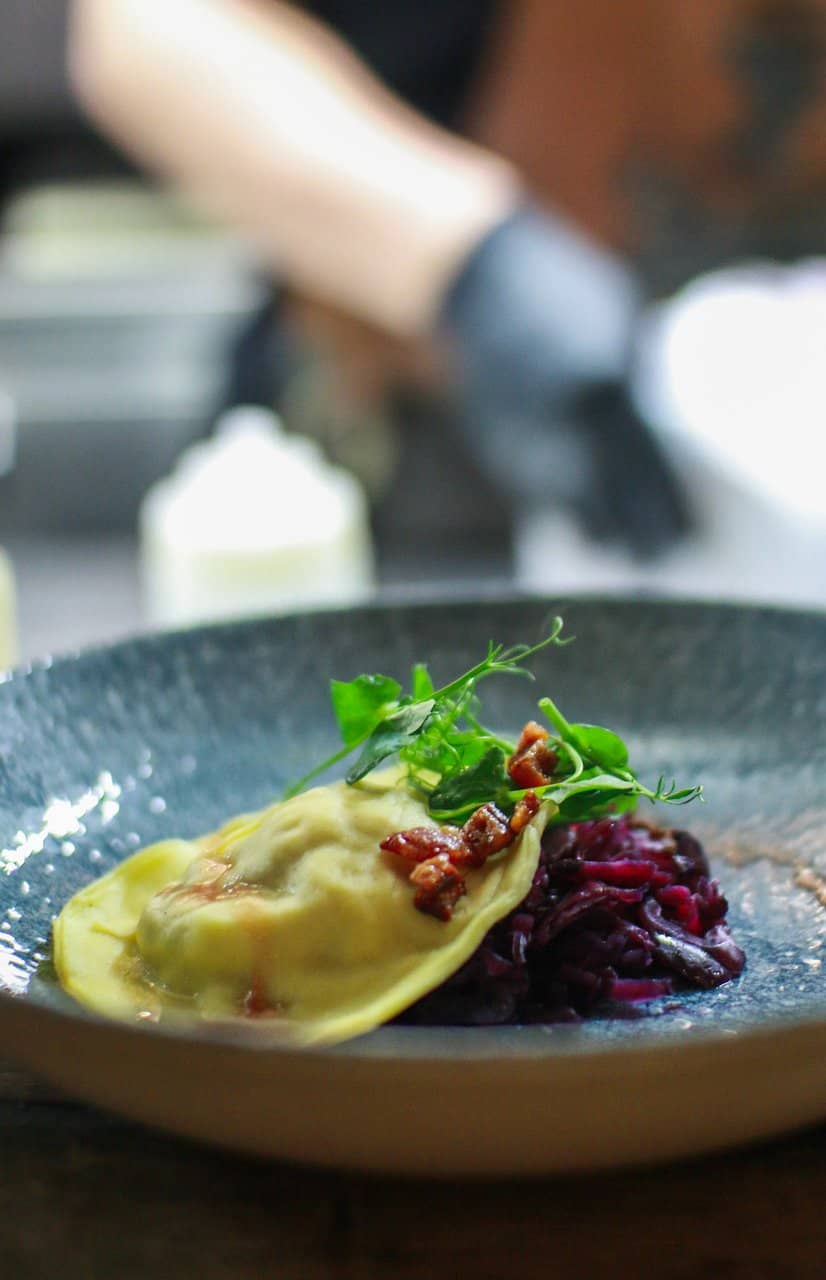 Duck & Pancetta Raviolo