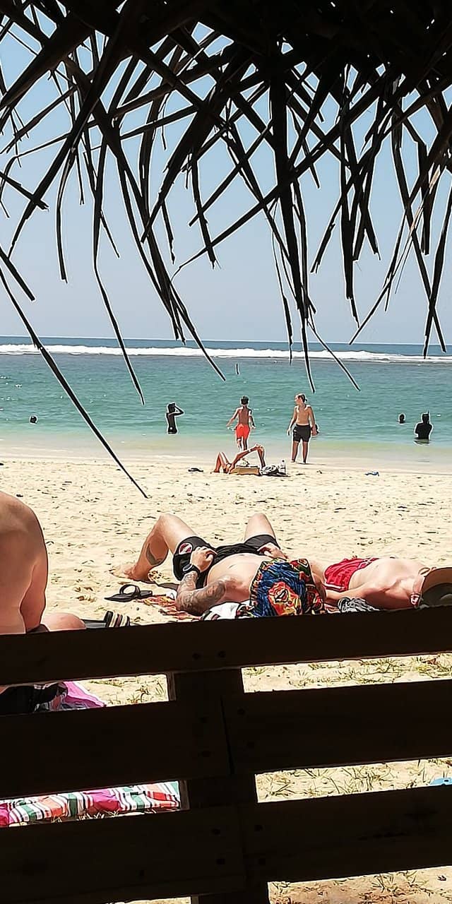 Local Beach Atmosphere