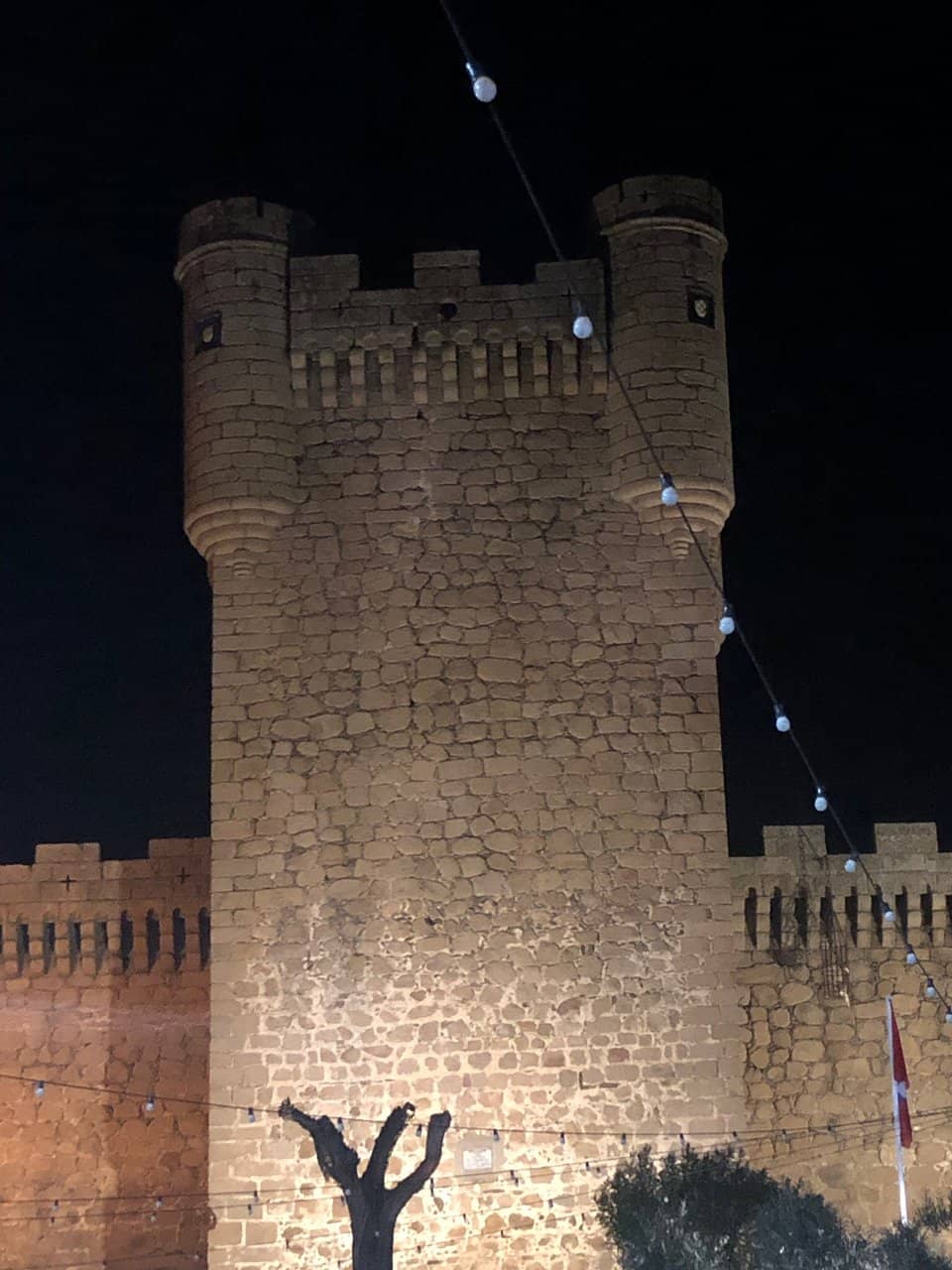 Intact Castle Walls