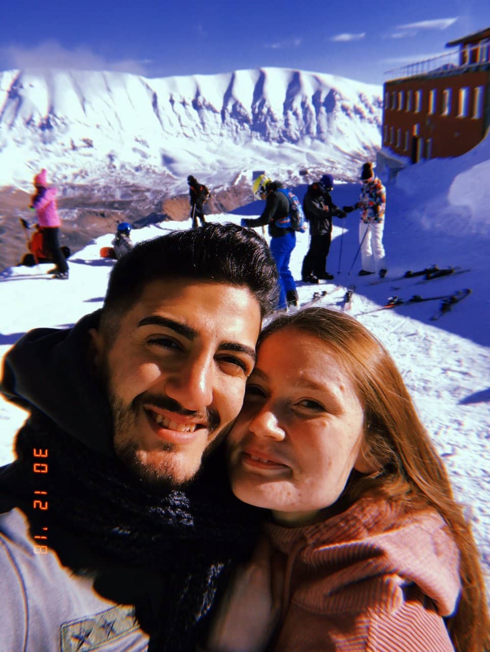 Skiing with a View