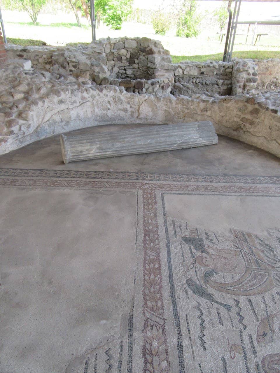 Remains of the Villa Structure