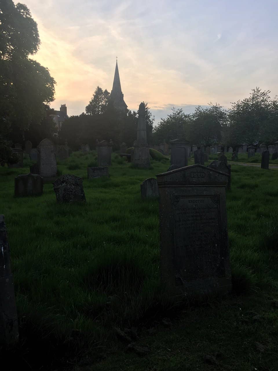 Intricate Tombstones