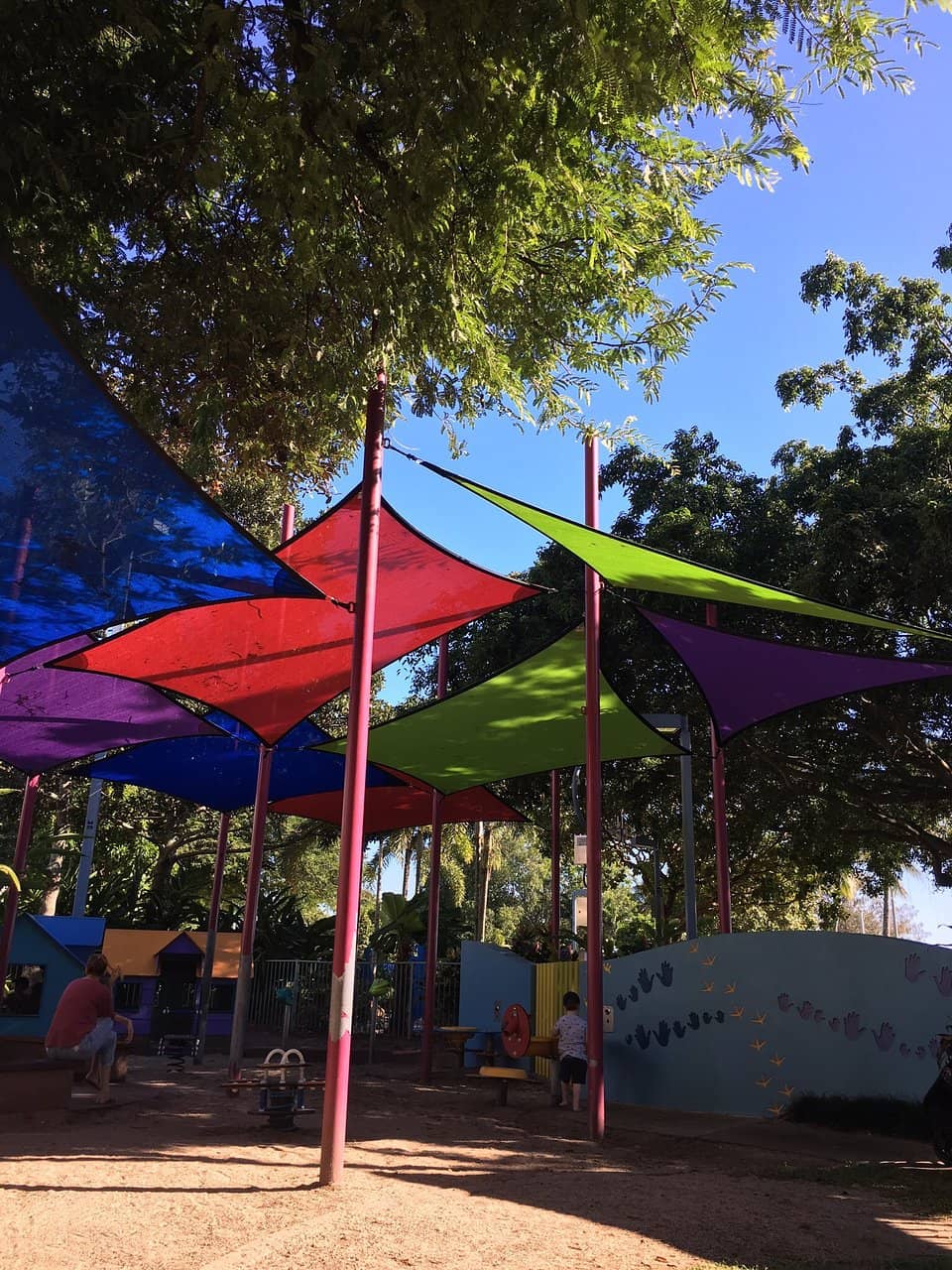 Fenced Toddler Area