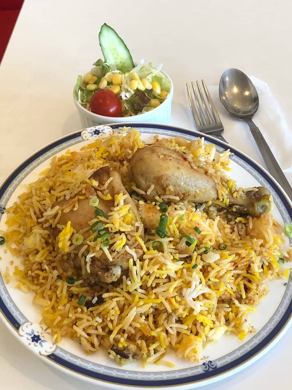 Delicious Naan and Biryani