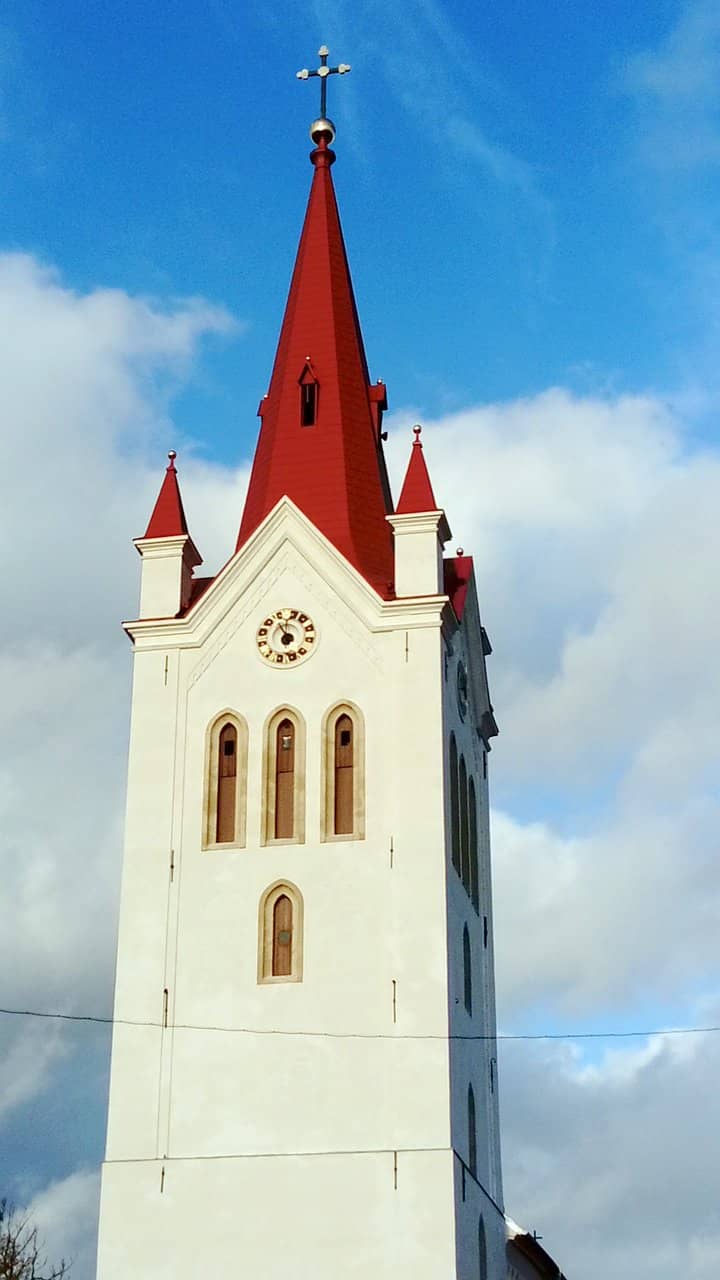 Iconic White Facade