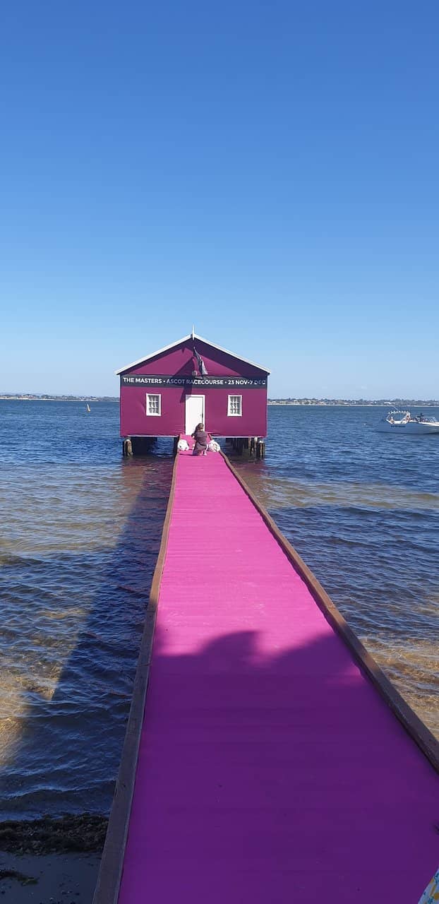The Iconic Blue Boat House