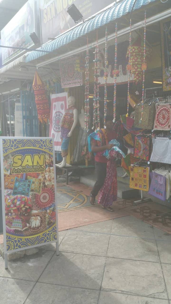 Vibrant Street Shopping