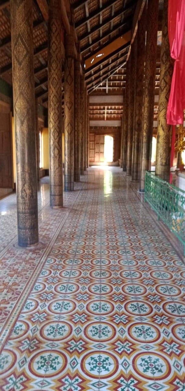 Intricate Wooden Temple