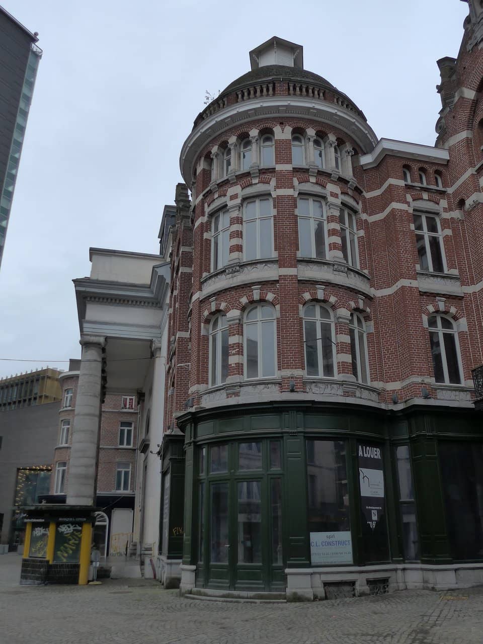 Iron and Glass Canopy