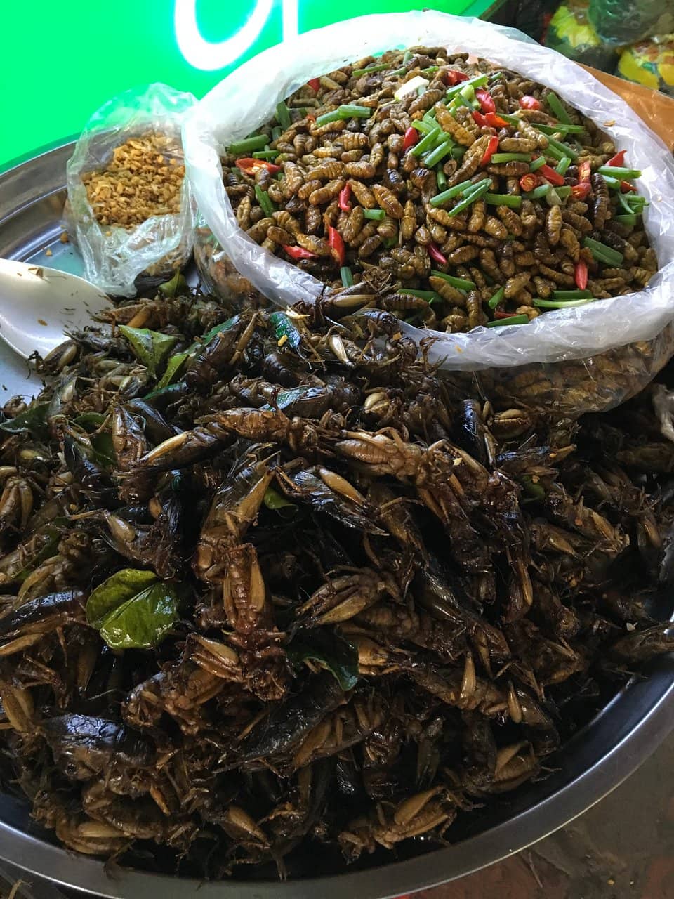 Vibrant Textile Section