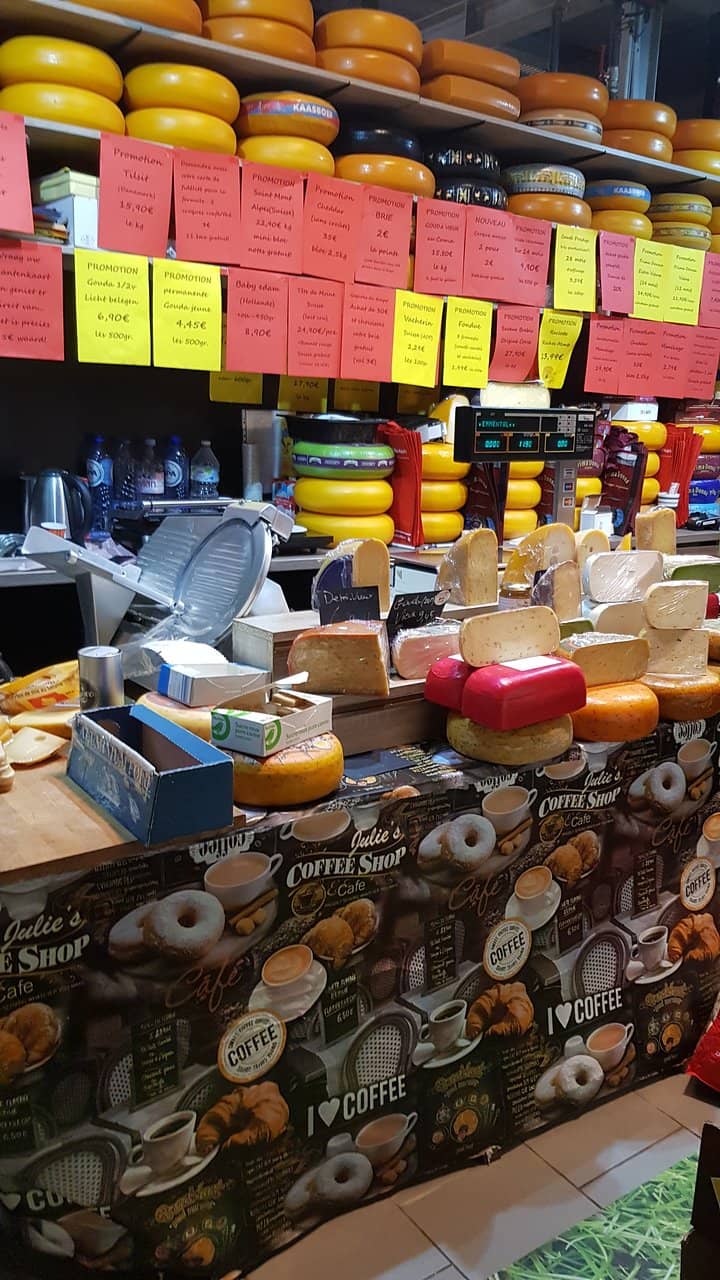 Vibrant Produce Stalls