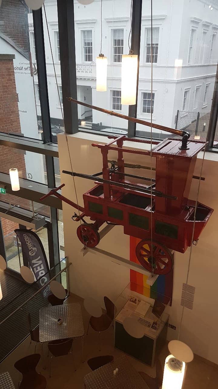 Victorian Pram & Olympic Shirt