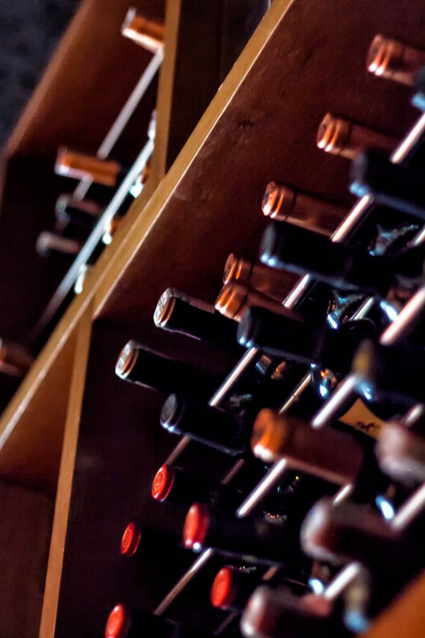 Extensive Wine Cellar