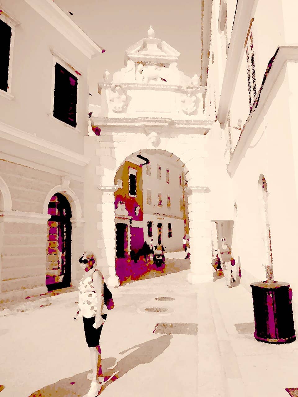 Winding Old Town Streets