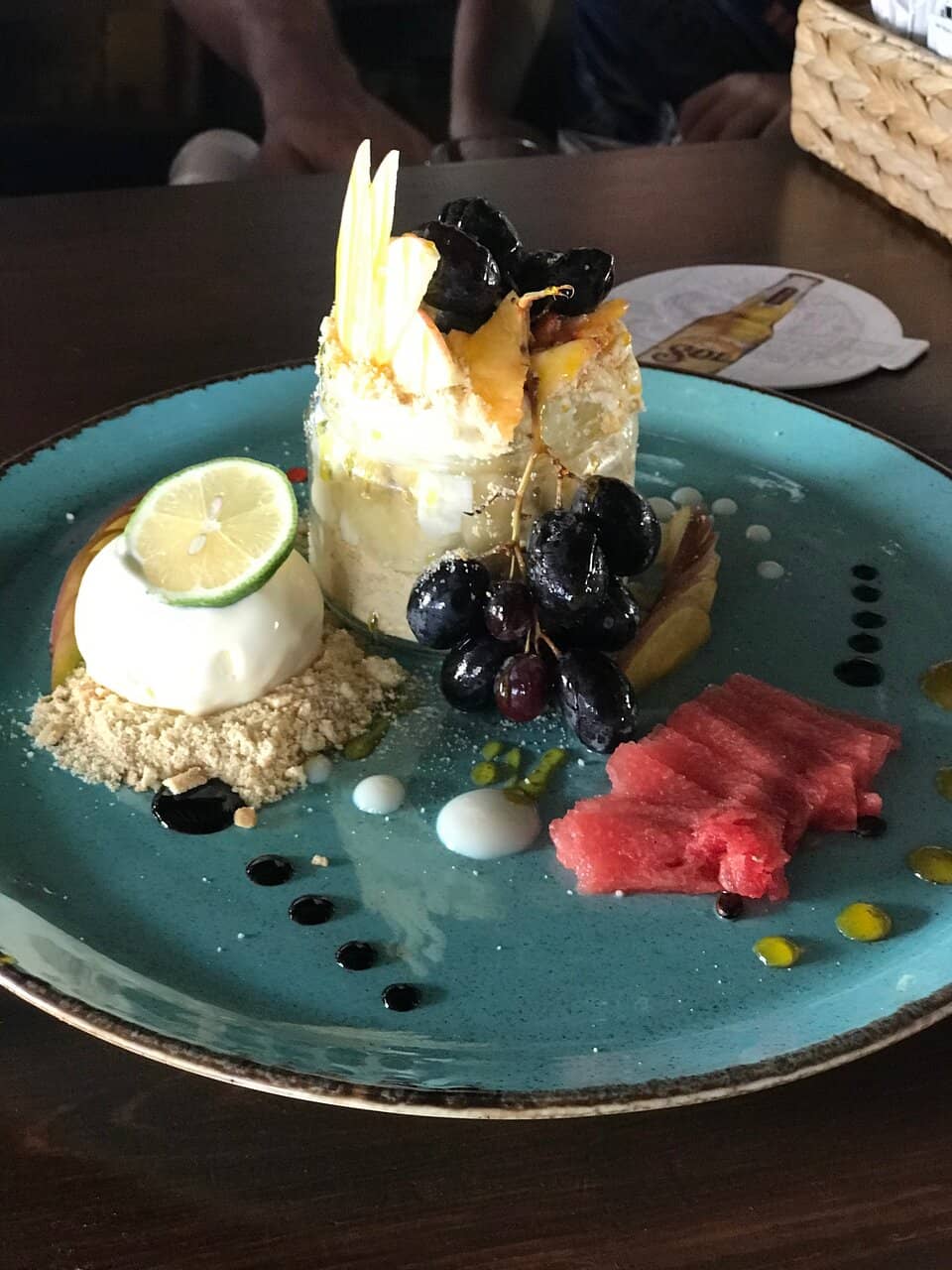 Vibrant Nighttime Ambiance