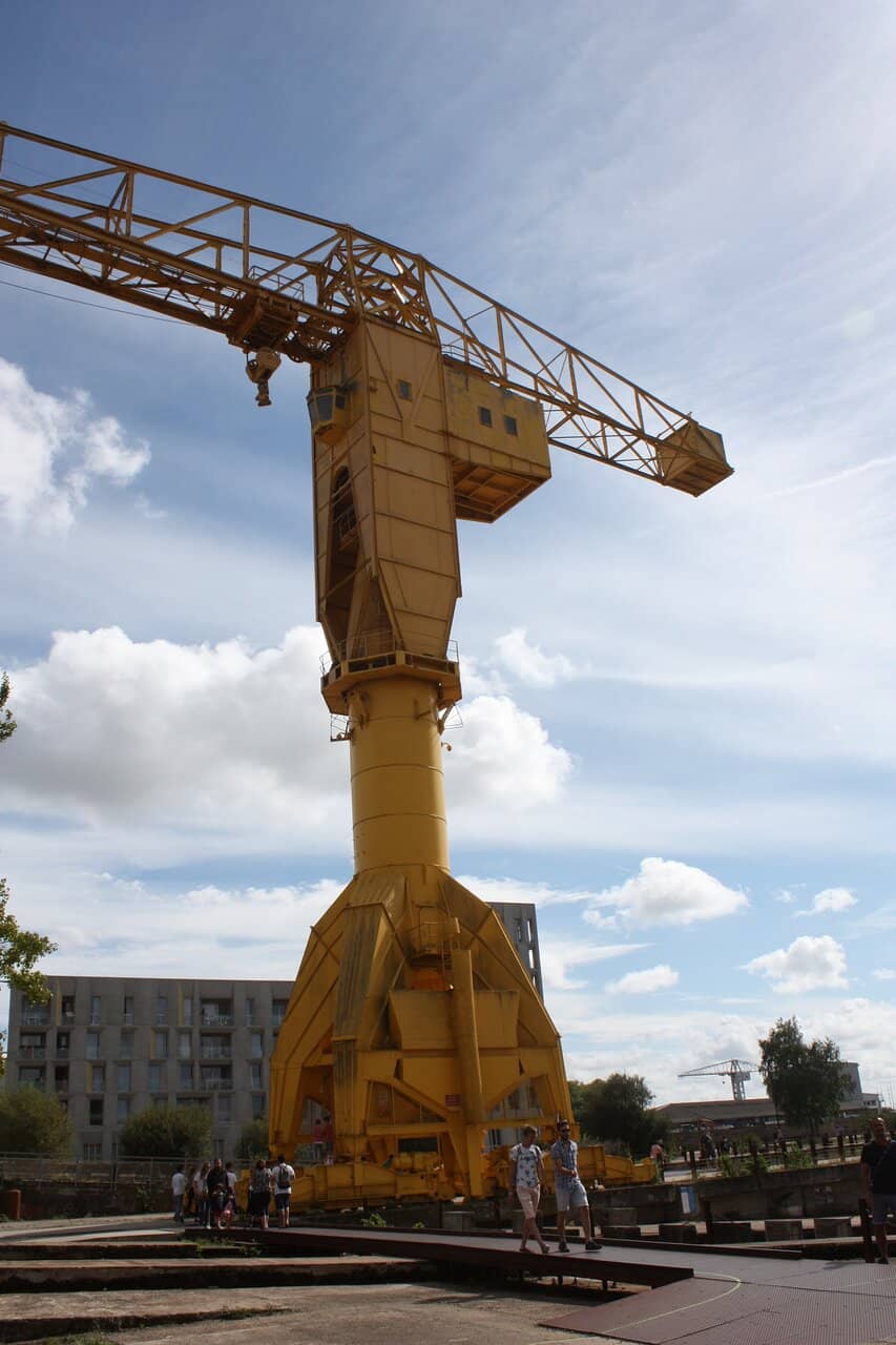 The Iconic Yellow Titan Crane
