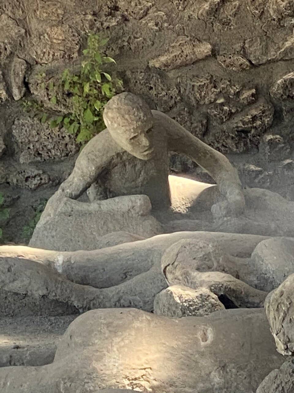 Plaster Casts of Victims